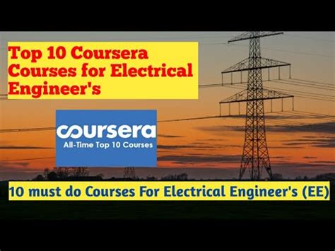 coursera electrical engineering|best courses for electrical engineers.